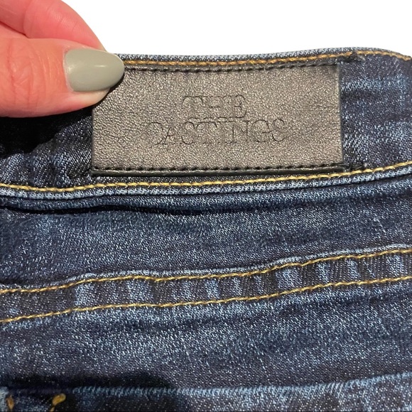 The Castings Mid-Rise Skinny Size 24 Dark Vintage - Picture 3 of 9